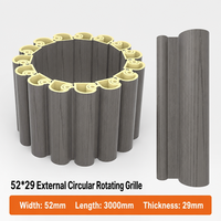 Panneaux muraux extérieurs insonorisés, résistants aux UV et imperméables en WPC de 219x26 mm pour le revêtement des hôtels et des entrepôts avec un design moderne