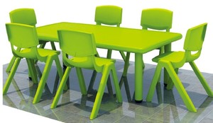 Mesa y Sillas de Comedor de Plástico Económicas QX-194G/ Mesa para Niños Pequeños/ Mesa y Sillas para Niños en Venta - Product Image 5