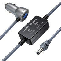 Alimentation électrique pour voiture Starlink 10FT/3M, 12V 24V vers 30V 2A, chargeur amplificateur de tension avec affichage numérique de la tension