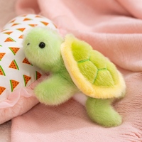 Lindo Peluche de Tortuga Verde Kawaii, Juguete de Peluche Ultra Suave para Niños