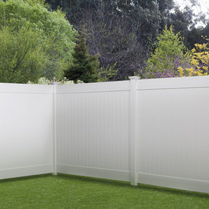 Trắng Vinyl PVC hàng rào tấm 6x8 ngoài trời riêng tư hàng rào nhựa an toàn hàng rào với sự riêng tư màn hình bìa cho sân sau sử dụng ngoài trời - Product Image 2