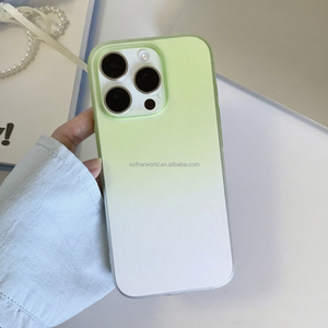 Coque de téléphone portable personnalisable en PC anti-chute magnétique transparente effet givré dégradé pour iPhone 16 Pro Max - Product Image 3