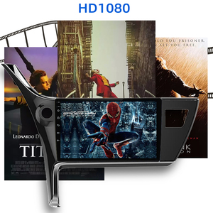 Qualcomm Snapdragon 10 pouces IPS écran Android 2Din lecteur DVD de voiture stéréo pour Toyota Corolla 2017-2019 EU avec Cam et MIC - Product Image 5