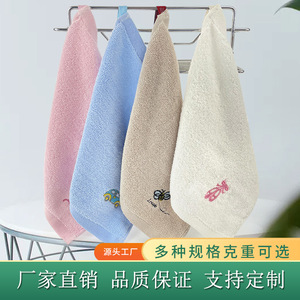 Toalla Cuadrada Xinshang de 25x25cm, 100% Algodón, con Logotipo Bordado, para Niños y Jardín de Infancia - Product Image 5