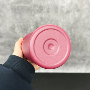 Powder Coated <b>Insulated</b> Water Bottle 20oz Travel Mug <b>Cups</b> Portable 20oz Tumbler 20oz Mirror Copper Underneath Sports Tumbler - Product Image 5