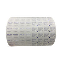Rouleau de film en papier laminé en aluminium médical personnalisé, emballage jetable en gros