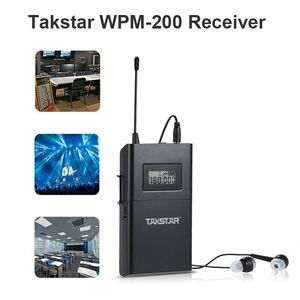 3 cái cho Takstar WPM-200 không dây ear monitor hệ thống receivers 6 kênh bodypack Tai nghe phong cách micro không dây <span class=keywords><strong>monitorin</strong></span> - Product Image 2