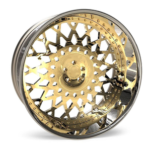 Cerchi Forgiati SJ Custom Deep Dish 5x127 6x139.7 5x114.3 24x14 22x12 6x5.5 22 26 24 Pollici per Aston Martin <span class=keywords><strong>DB11</strong></span> - Product Image 5