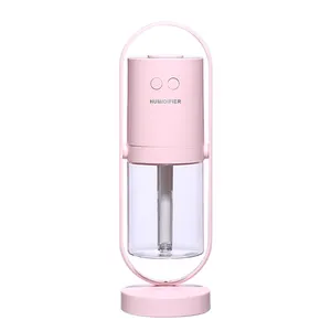 Vendita calda mini 200ml magia ombra USB umidificatore ad ultrasuoni per la casa USB Humidificador Rotazione di 360 Gradi del creatore della Foschia Spruzzatore