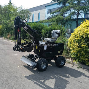 Hochwertiger Mobiler Minibagger Baggerlader mit CE für Landwirtschaft und Garten - Product Image 3