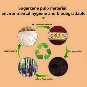 จานกระดาษชานอ้อยย่อยสลายได้จากเซียะเหมิน ปลอดภัยสำหรับไมโครเวฟ เป็นมิตรกับสิ่งแวดล้อม เหมาะสำหรับงาน<span class=keywords><strong>วัน</strong></span><span class=keywords><strong>เกิด</strong></span> - Product Image 5