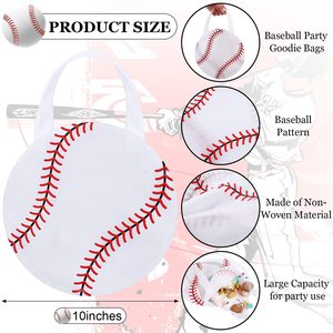 Sport <strong>Party</strong> Favor Tote <strong>Bags</strong> Ball Themed <strong>Party</strong> Sport Game Treat <strong>Bags</strong> Baseball <strong>Football</strong> Basketball Soccer Non-woven Gift <strong>Bags</strong> - Product Image 2