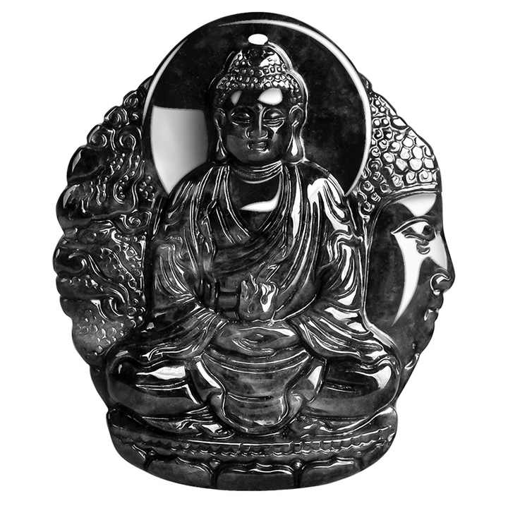 Natural jadeite the twelve zodiac signs Patron saint Pendant men’s