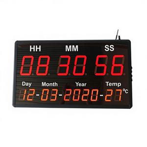 Reloj de Pared Digital LED Moderno de Plástico ATC-HMS-D-T-S con Pantalla de Tiempo de Alta Precisión de ATPRO Vietnam - Product Image 1