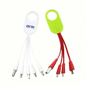 Eco-Friendly Charger Portable 4 In1 Data <b>Cable</b> Eco Friendly 4 in 1 Multi <b>Charging</b> <b>Cable</b> Cord - Product Image 1