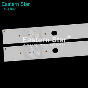 ES-116แถบไฟแบล็คไลท์ <span class=keywords><strong>LED</strong></span> <span class=keywords><strong>32</strong></span>นิ้วชิ้น/เซ็ต3นิ้ว PN-EL-<span class=keywords><strong>32</strong></span>-21-V0ใช้สำหรับ TX-32CS510B โซนิค Pana - Product Image 4