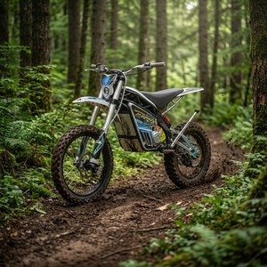 <span class=keywords><strong>Moto</strong></span> tout-terrain électrique 9000W, cadre en alliage de fer et d'aluminium, 80V37Ah, 110 km/h, modèle ET pour adultes - Product Image 4