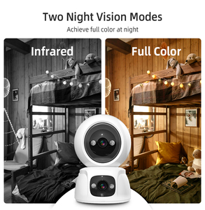 Không dây tuya Wifi camera HD thông minh IP camera trong nhà CCTV 3MP + 3MP ống kính kép âm thanh bé Màn hình 2024 nhà an ninh - Product Image 6