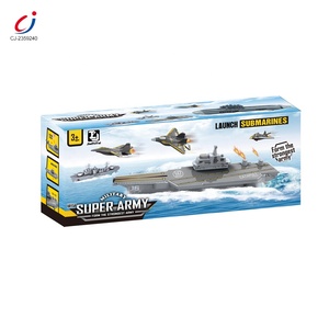 Máy Phóng Tàu Ngầm Hải Quân Chenghai Bằng Nhựa Bán Sỉ Chengji Đồ Chơi Quân Đội Phóng Tên Lửa Cho Trẻ Em Bộ - Product Image 5