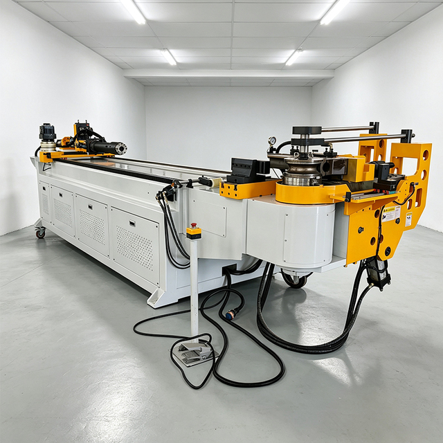100CNC-2A-1S Large-sized metal pipe bending machine - Fully automatic CNC hydraulic pipe bending equipment
