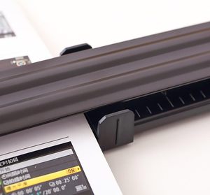 <span class=keywords><strong>Agrafeuse</strong></span> électrique mini en plastique à bras <span class=keywords><strong>long</strong></span> pour reliure centrale, machine à relier le papier A3 par agrafage à cheval - Product Image 6