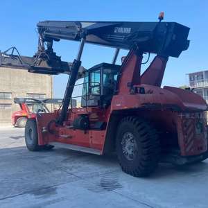 Equipo Logístico en Buen Estado, Apilador de Contenedores Usado de 45 Toneladas, Marca Kalmar DRF450 DRT450 con Motor Cummins QSM11, a Precio Económico - Product Image 2