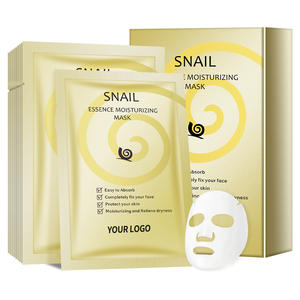 Flower Secret OEM/OBM masker wajah siput alami, Logo pencerah dan memperbaiki, masker sutra perawatan kulit - Product Image 5