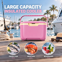 Mini glacière isotherme portable pour le déjeuner, les aliments et les boissons, étanche, pour le bureau, les voyages, les pique-niques, couleur personnalisée