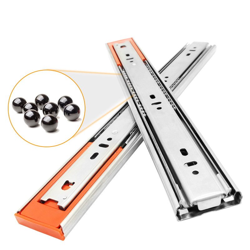 Настраиваемый заводской прямой телескопический выдвижной ящик, полная Выдвижная мягкая закрывающаяся подставка для ящика