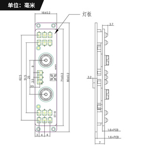 Module de capteur double USB 1080P AR0230 GC2053 Capteur d'image CMOS 2MP UVC USB2.0 Caméra stéréo binoculaire - Product Image 6