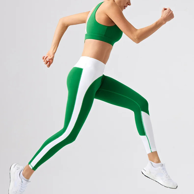 ECO-Friendly Fabrics for Sportswear Custom Gym Clothing Women Recycled Yoga Active Set Gym Fitness Workout Sets Yoga Sport Wear