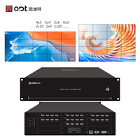 Procesador de Video Wall HD-MI 8-20, Conmutador de Matriz sin Interrupciones para Pantallas de Video Wall LCD 4x5 5x4, para Sala de Control de Seguridad