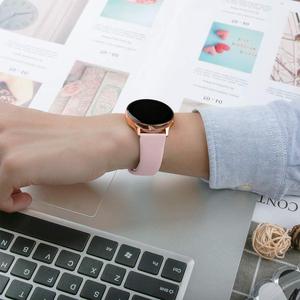 20 22 mm <span class=keywords><strong>Huawei</strong></span> Wtach <span class=keywords><strong>GT</strong></span> 2 2e pro Silicone Watch Band for Samsung Gear S3 Sport Strap Bracelet Galaxy <span class=keywords><strong>3</strong></span> 45 <span class=keywords><strong>46</strong></span> 42 mm Active 2 - Product Image 3