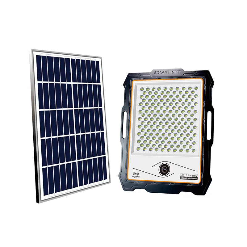 High Lumen Outdoor Garden Ip65 Security Motion Sensor Led Powerful Solar Flood Light 400W