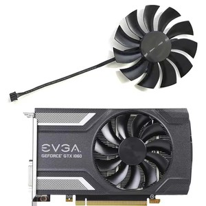 Nuevo enfriador de GPU de 85MM y 4 pines PLA09215B12H para EVGA <span class=keywords><strong>GeForce</strong></span> <span class=keywords><strong>GTX</strong></span> 1060 960 <span class=keywords><strong>950</strong></span> ventilador de refrigeración de tarjeta gráfica para juegos - Product Image 1