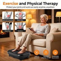 Nouvelle plateforme vibrante verticale de fitness, machine à vibrations pour tout le corps, utilisation domestique, écologique, 200W, 110-240V, 1-99