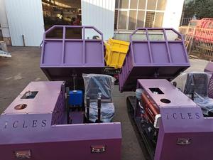 China Mini Crawler Truck Dumper 3 Tonnen selbst ladende Crawler Dumper Dump Truck Transporter mit hoher Qualität - Product Image 5