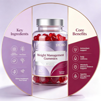 Gummies OEM à Marque Blanche pour la Gestion du Poids chez l'Adulte : Équilibre Métabolique et Soutien Quotidien au Bien-être - 60 Gummies en Forme de Cœur