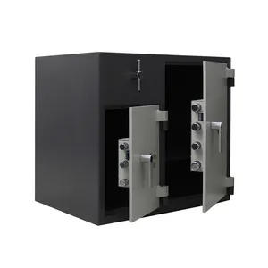 Standardausverkauf ab Werk intelligente schwarze Solidstahl-Sicherheitsbox Strongbox