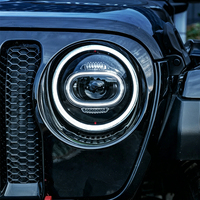 Accessoires automobiles, phare LED, phare avant, lampe frontale pour JEEP Wrangler JL 2018-2021