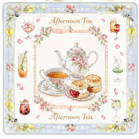 Série de Jus Thé de l'Après-midi Élégant, Tapis de Mahjong Américain Silencieux, Surface Durable et Imperméable, OEM ODM Disponible pour Cadeaux