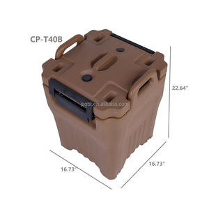 Dispensador de Bebidas Calientes/Frías de 10 Galones/40L, con Grifo, Interior de Acero Inoxidable 304, Enfriador Portátil, Cubo para Hielo - Product Image 4