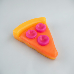 Jouet Squishy en forme de tranchette de pizza rouge-violette, doux, à remontée lente, sensoriel, anti-stress, cadeau pour enfants - Product Image 2