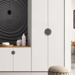 Nouvelles poignées de tiroir de placard en alliage de zinc de style nordique minimaliste avec finition dorée pour meubles de cuisine - Product Image 2
