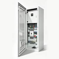 Tableau électrique basse tension complet, équipement de distribution d'énergie, 240V 20A, 6 prises, certifié CE, montage mural, acier
