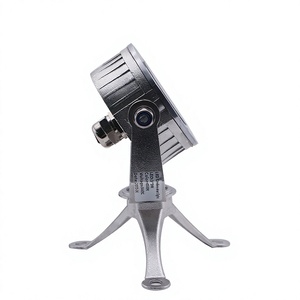 Projecteur <span class=keywords><strong>LED</strong></span> RGB sous-marin LanVol 6W en acier inoxydable, étanche IP68, diamètre 90 mm, hauteur 161 mm, lumière spot/diffuse <span class=keywords><strong>pour</strong></span> fontaine - Product Image 2