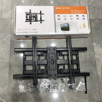 Soporte de TV de movimiento completo de diseño único Vesa 600mm * 400mm Montaje de TV giratorio Traje 32-75 pulgadas LED LCD TV