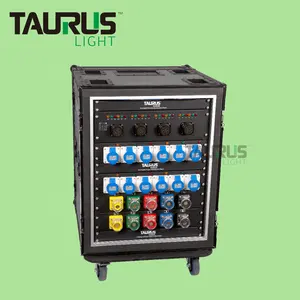 Multi Electrical Equipment 24x 16A CEE 3pin and 2x 32A 5pin Output CEE Power Rack 5P 400A Stage Power Distribution Box