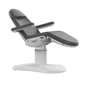 Kisen Luxurious Salon Curve Lash Bed Breast Hole Massage Electric <b>Folding</b> Beauty Bed Massage <b>Table</b> with 4 Motors - Product Image 4