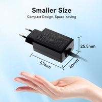 Adaptateur mural VMerryking avec logo personnalisé, sortie 16V 18V 1A, adaptateur secteur AC/DC adapté aux produits Hi-Fi